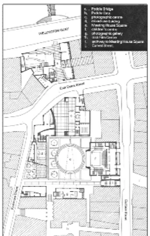 Fig. 9. „Meeting House Square”, Dublin (Irlanda)  Proiectii de film in aer liber 