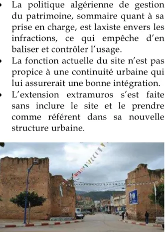 Fig. 1. Porte du Nord de Honain. Source: Auteurs, 2016