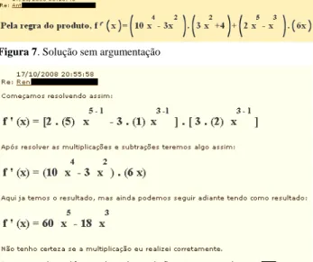 Figura 7. Solução sem argumentação 