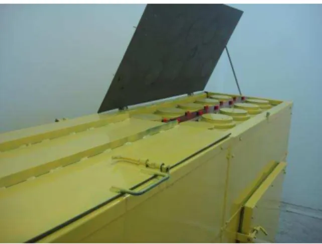Fig. 3. The stand equipped with electric conductors 