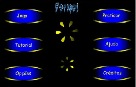 Figura 2 – Menu principal do FORMEL v1.5.