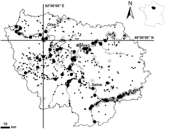 Figure 2. Relationship between total nitrogen (TN) and total phosphorus (TP) loads and catchment size in lakes and reservoirs (data from [61–67]).
