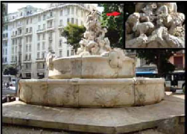 Figura 5. Fonte Monumental. Autor: Nicolina Vaz de Assis  Pinto do Couto; Tipologia: Monumento; Material: 