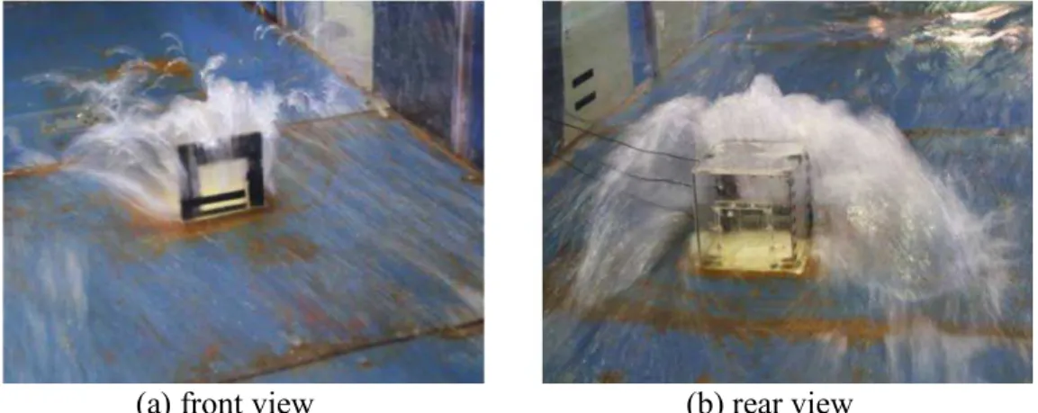 Figure 7 Typical time records of the pressures at the upstream face of the building model without  openings 