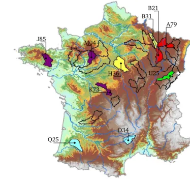 Fig. 1. Hydrological members’ selection methodology.