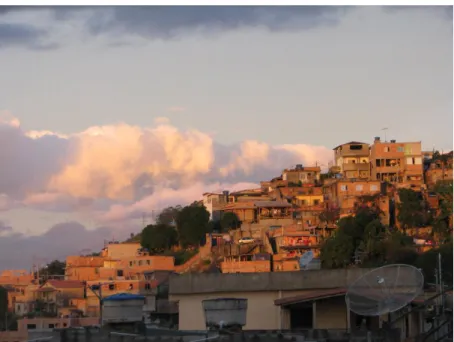 Figura 1 - Vista da comunidade do Taquaril 
