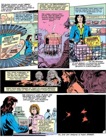 Figura 1: Página incial do quadrinho. © DC Comics. Fonte: MOORE, 1985, p. 1. 