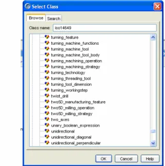 Figure 2: Turning classes based on ISO 14649