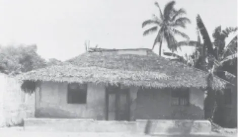 Figura 17 - Casa do tipo swahili na Ilha de moçambique, 1984 (Arhus apud Carrilho, et al., 2001)) 