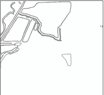 Figure 12. Comparison between break lines generated in our  fully automated method (thin and dark) and break lines drawn in 