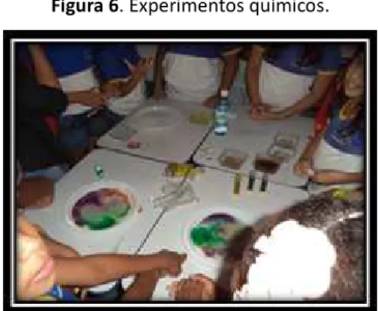 Figura 6. Experimentos químicos.
