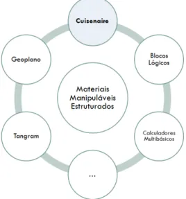 Figura 2. Os materiais manipuláveis estruturados (M.M.E).