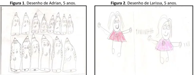 Figura 1. Desenho de Adrian, 5 anos.