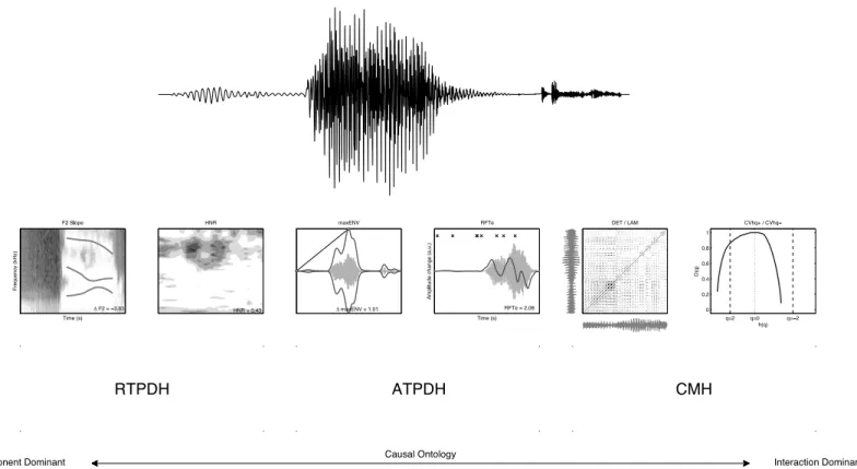 Figure 1 Six representations of a signal. Six representations of stimulus 1 used to extract the features for classification by Quadratic Discriminant Analysis.