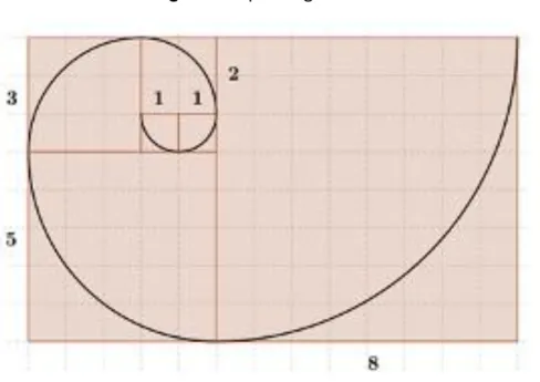 Figura 7. Espiral logarítmica. 
