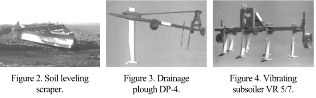 Figure 2. Soil leveling  scraper. 