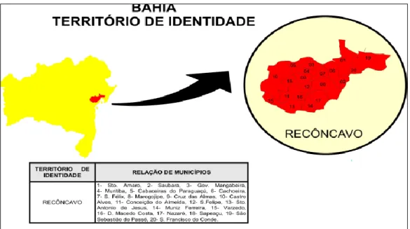Figura 2. Concentrações médias dos coliformes totais nas amostras de carne bovina colhidas nas feiras livres  de nove municípios do Recôncavo da Bahia, entre os meses de março a maio de 2013