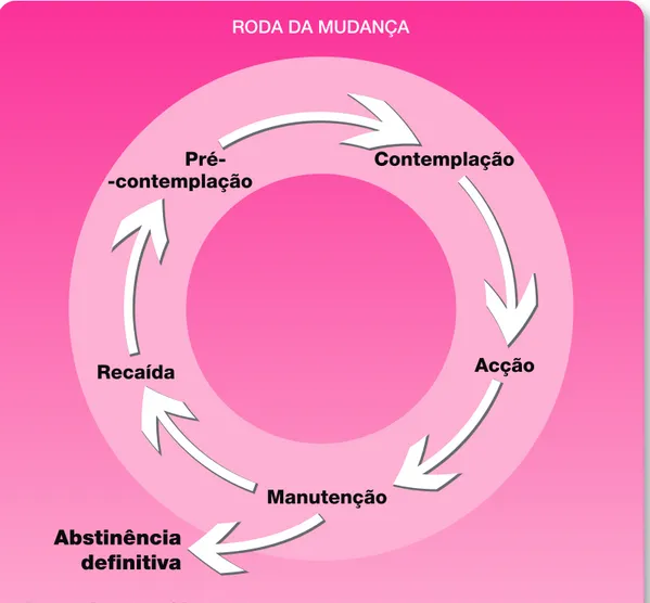 Figura 4. Roda dos estádios de mudança