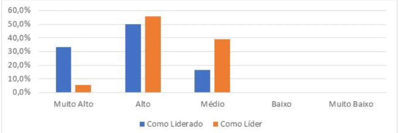 Gráfico VII – Nível de consciência do atual líder sobre sua influência. 