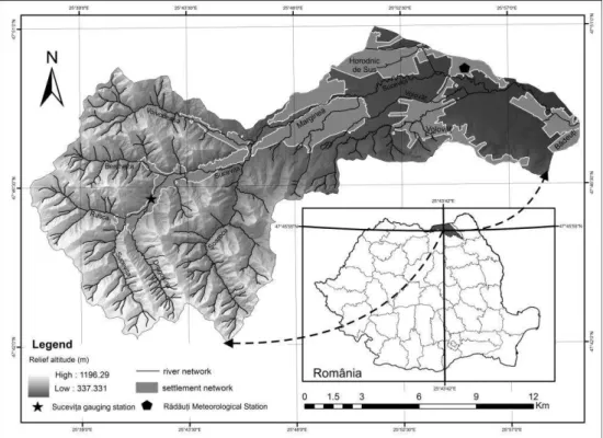 Fig. 1. Geographical location of the study area 