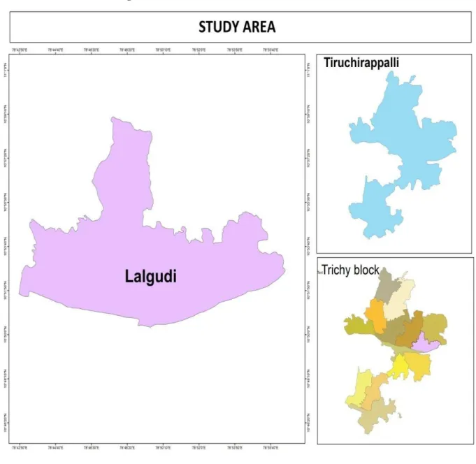 Fig 1. 2. LOCATION MAP OF THE STUDY AREA 