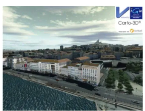 Fig 14 – Marseille old downtown Caro3D 