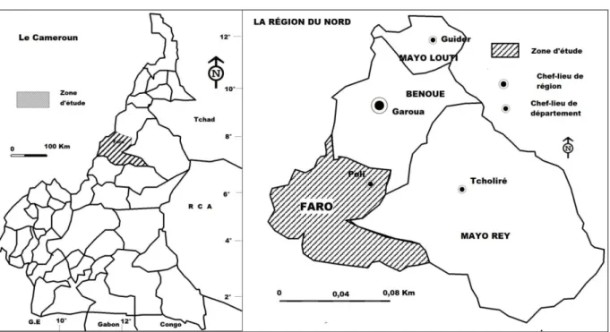 Figure 1: Location of the study area 