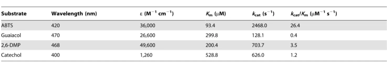 Figure 5. Alignment of deduced amino acid sequence of LacA with other laccases (indicated by the GenBank accession numbers).