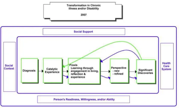 Figure 1. Schematic of transformation in chronic illness and/or disability 2007 