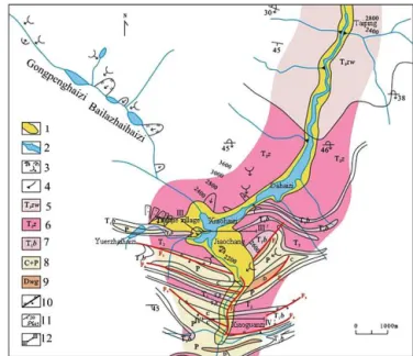 Figure 1. Regional geology.