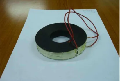 Fig. 3 Test bench of linear oscillating generator with moving permanent magnets: 