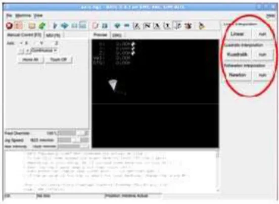 Gambar 4. GUI interpolasi Newton. 