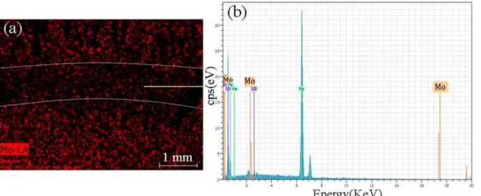 Fig. 6. XRD pattern of scratched zone on the surface of  epoxy/inhibitor  loaded  mesoporous  silica  in  0.05  M  NaCl 