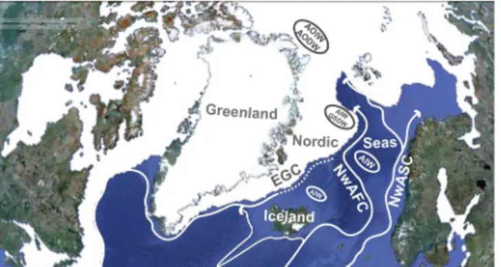 Figure 11. Maximum sea-ice extent in March 1980 (Fetterer et al., 2002, updated 2009; Google Earth)