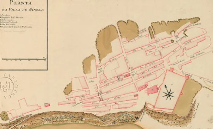 Fig. 02 _ Sines - Cartografia 1790