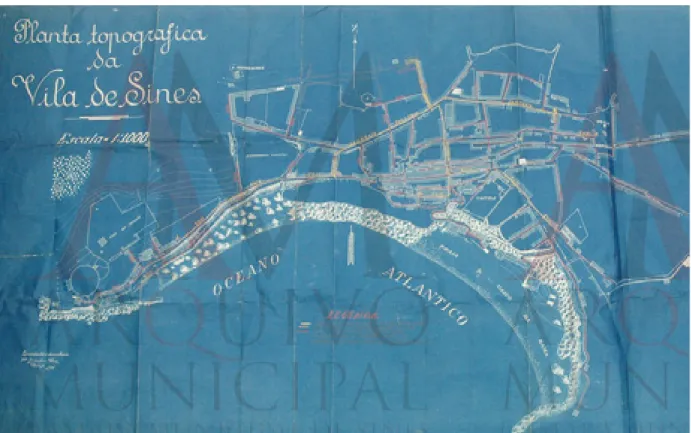 Fig. 03 _ Sines - Planta topografica 1930