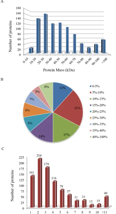 Fig 2. General information on the iTRAQ-LC − MS/MS analysis that was performed using black rice seed