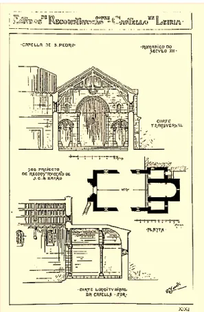 Fig. 10 - Desenho da Capela de S. Pedro