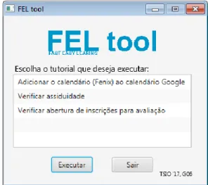 Figure 2. FEL tool user interface. 