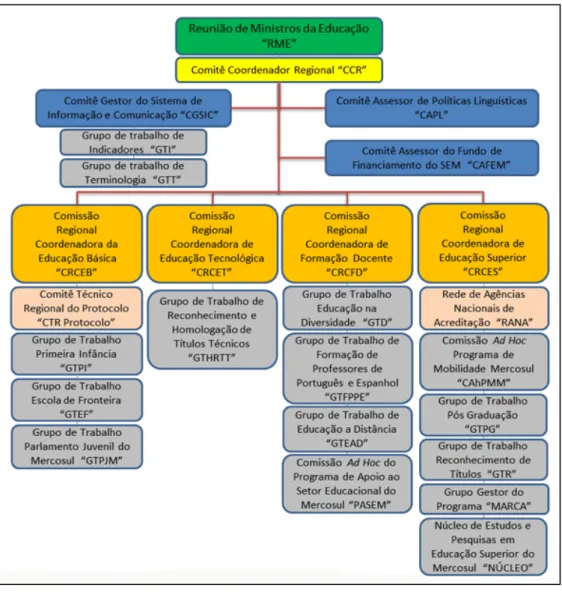 Figura 2 - Organograma do SEM 