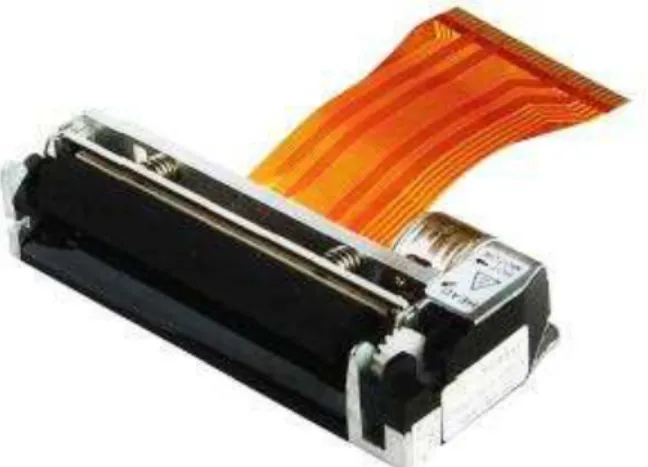 Figure 2: PT486F thermal printer mechanism 