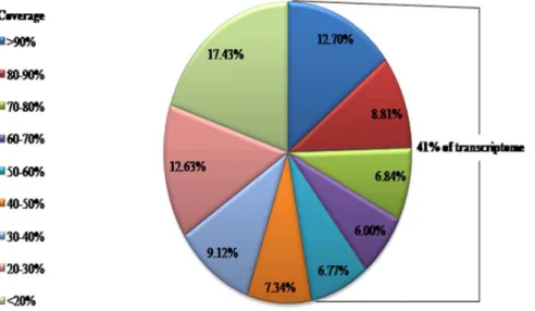 Figure 3. Species distribution of homology search of unigenes against the Nr database