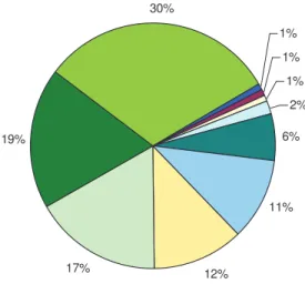 Gráfico 1 – Unidades hoteleiras por Concelho (2008) 