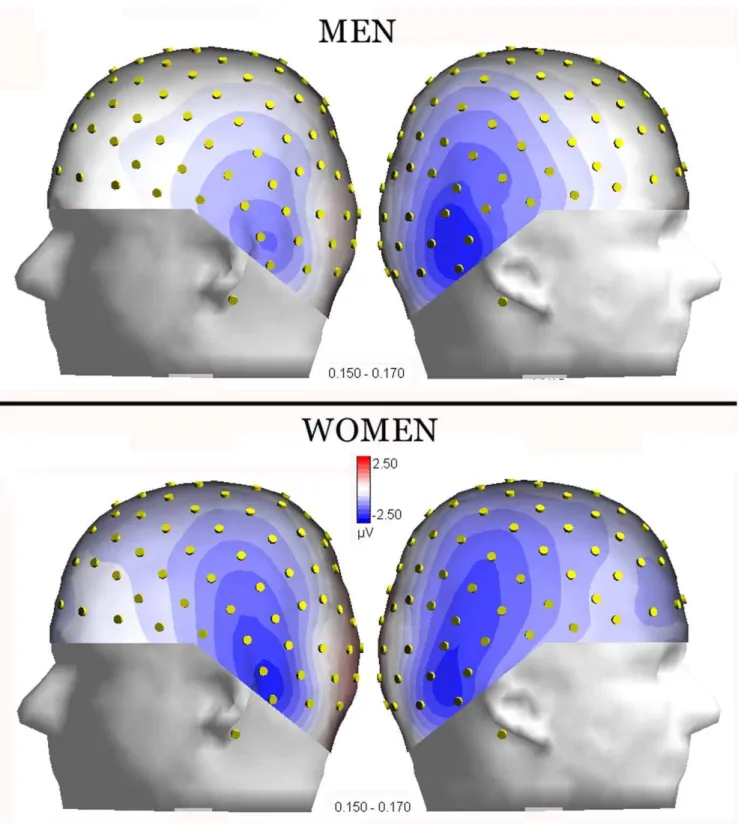 Fig. 2 shows grand-average waveforms recorded at occipito/