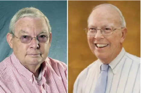 Figura 1 Donald L. Shaw e Maxwell McCombs
