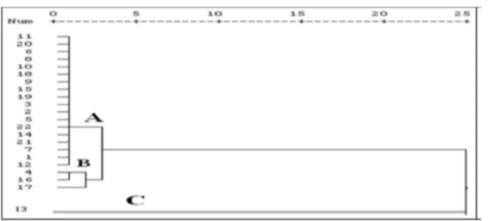 Table 5. Ecological risk calculated for individual PAHs in the surface sediment of different station.