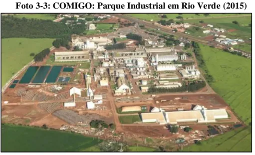 Foto 3-3: COMIGO: Parque Industrial em Rio Verde (2015) 