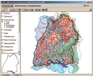 Fig. 4. BW Abfluss: Example of a result report for a single location within Baden-W¨urttemberg