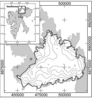 Fig. 1. Overview map of the study area. Coordinates refer to UTM (Universal Transverse Mer- Mer-cator) zone 34 N