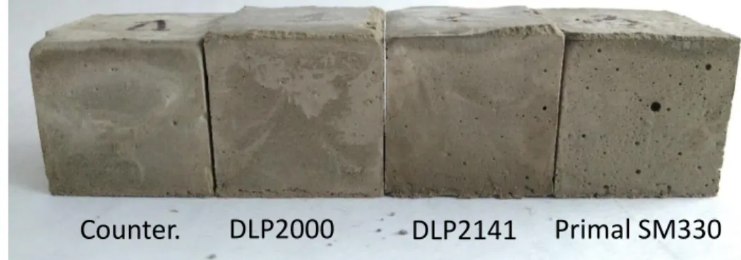 Figure 4.7. - Samples after heat treatment  (III solidification mode) 